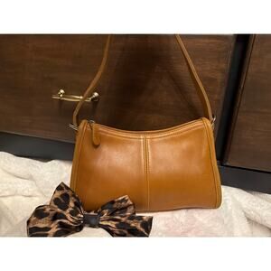 Coach Mini Shoulder Bag / Swing Zip British Tan Brown